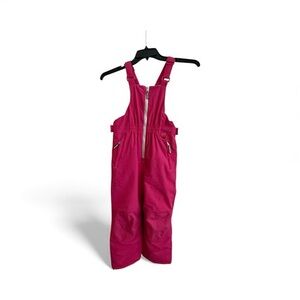 Amazon Essentials Pink Snow Bib Overalls Youth Large 10 NWT